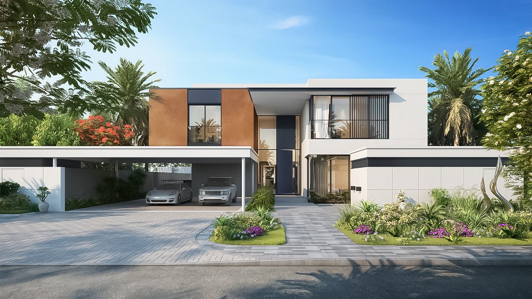 Biophilic design and sustainable architecture connecting homes to nature at Saadiyat Lagoons.