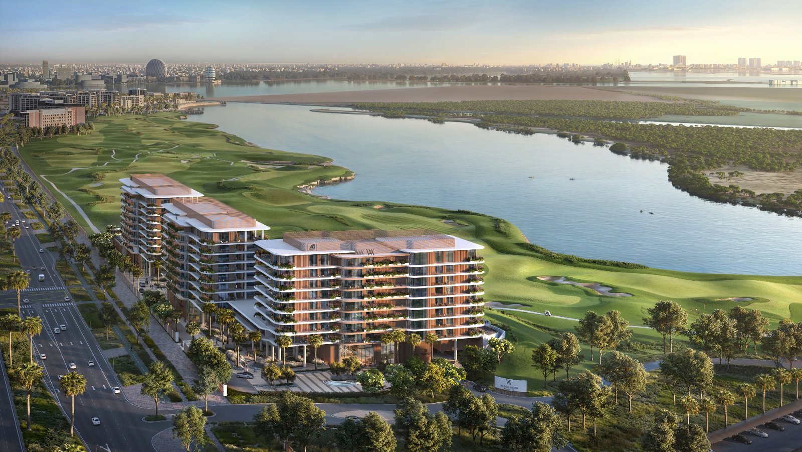 Resort-inspired details at Waldorf Astoria Residences by Aldar Yas Island Abu Dhabi